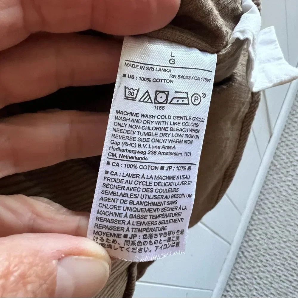 Banana Republic Wide Wale Corduroy Shacket